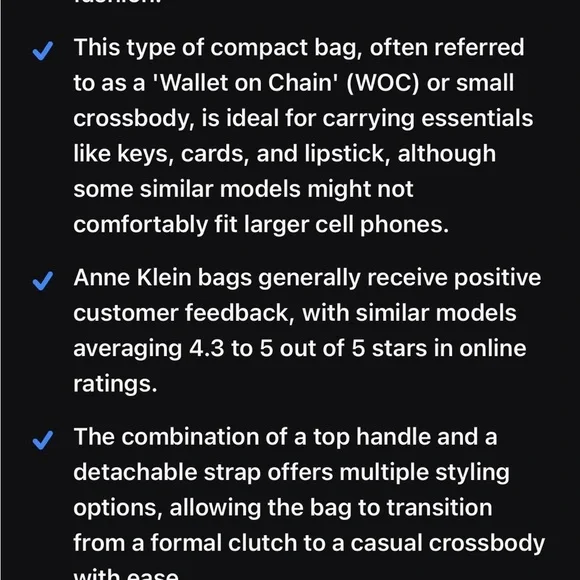 Anne Klein Elegant Belted Handbag - Mint - Picture 11 of 11